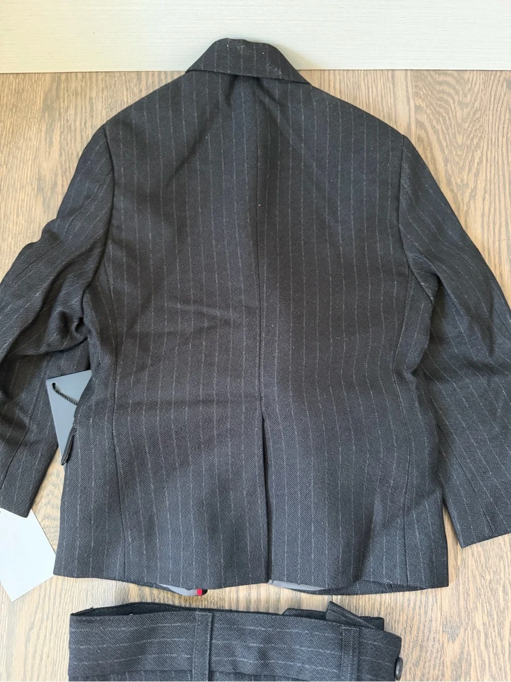 NWT Appaman Charcoal Pencil Strip Mod Suit